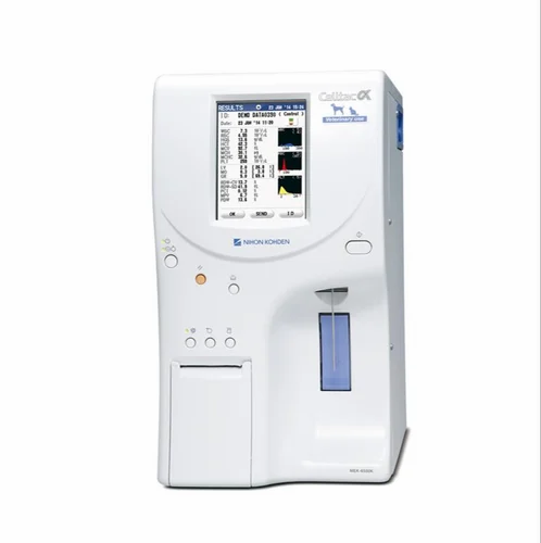 Fully Automatic Nihon Kohden 4 Part Veterinary Hematology Analyser Cell Counter