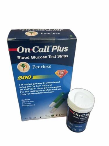 On Call Plus Blood Glucose Sugar Test Strips