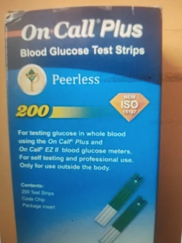 On Call Plus Blood Glucose Test Strip