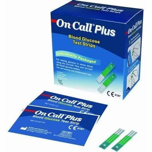 On Call Plus Blood Glucose Test Strips