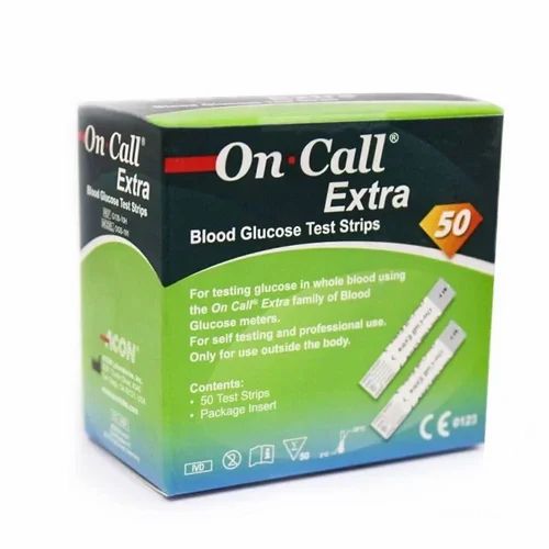 On Call Blood Glucose Test Strips