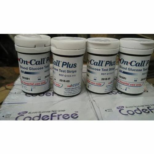 On Call Plus Blood Test Strips, for Clinical