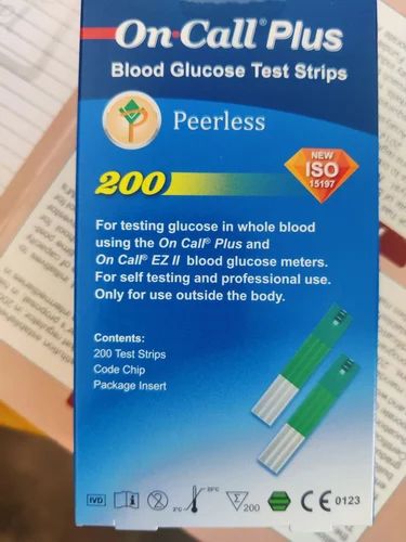 On Call Plus Glucometer And Strips