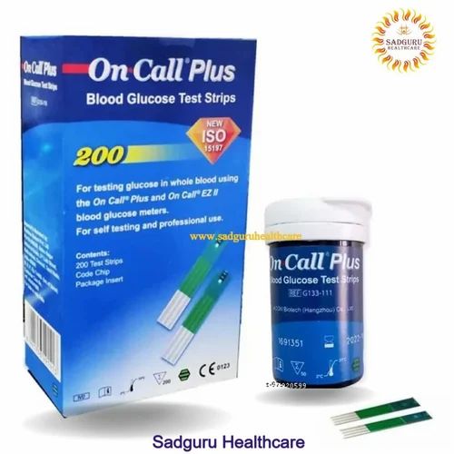 On Call Plus Glucometer Strips 200 T