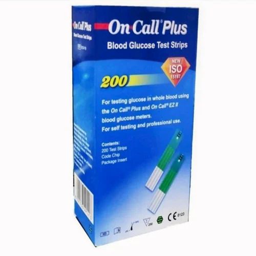 On Call Plus Glucometer Strips