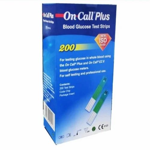 On Call Plus Glucometer Strips