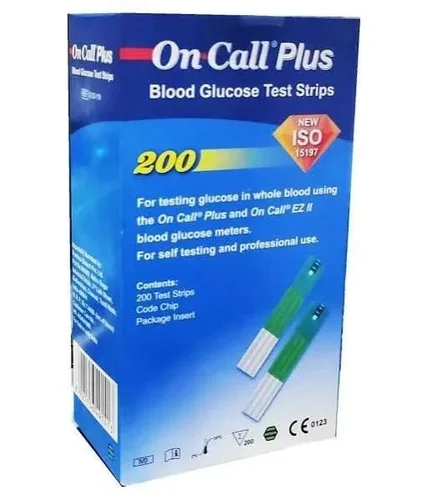 On Call Plus Glucometer Strips