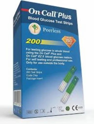 On call plus glucose strips