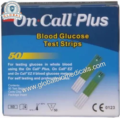 Oncall Plus Blood Glucose Test Strip