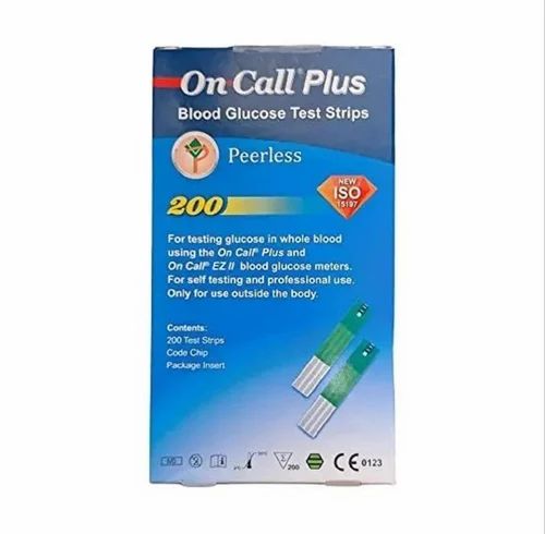 Oncall Plus Glucostrips (4x50s), 200 Strips