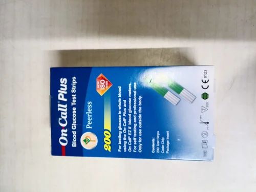 On Call Plus Glucometer Strips