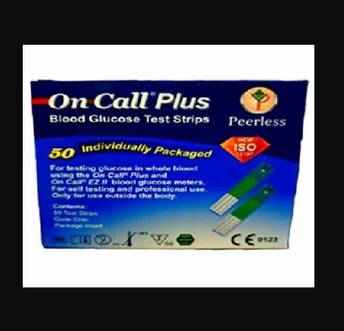 On Call Plus Glucometer Strips