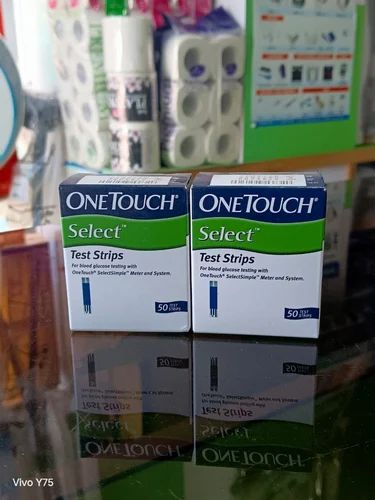 One Touch Blood Glucose Test Strips
