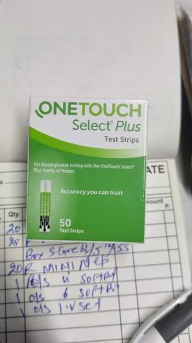 Onetouch Select Plus Test Strip, 50 Strips
