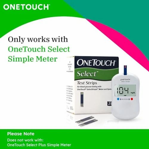 10mg One Touch Select Test Strips