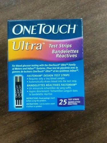 One Touch Ultra Blood Glucose Test Strip, 10 strips