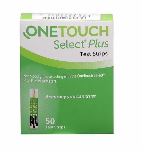 Onetouch Select Plus Test Strip, 50 Strips