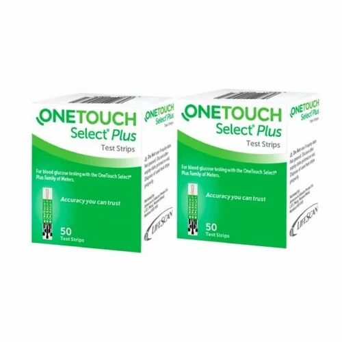 Combo Pack Of OneTouch Select Plus (50 Strips)