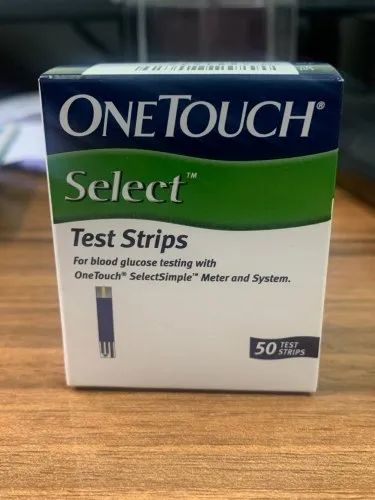 onetouch select 50 test strips
