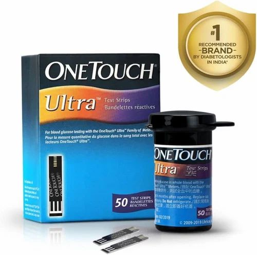OneTouch Ultra Test Strip (Only Strips), 50 Strips