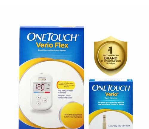 One Toich Verio Flex Meter With 50 Test Strips
