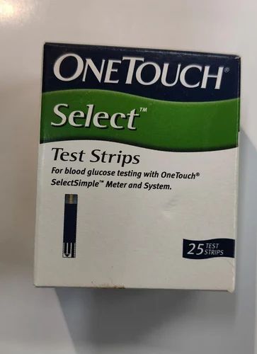 One Touch Select 25 Test Strips