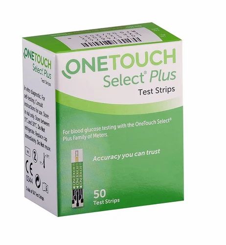 One Touch Select Plus Strips 50