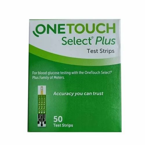 One Touch Select Plus 50 Sugar Test Strips