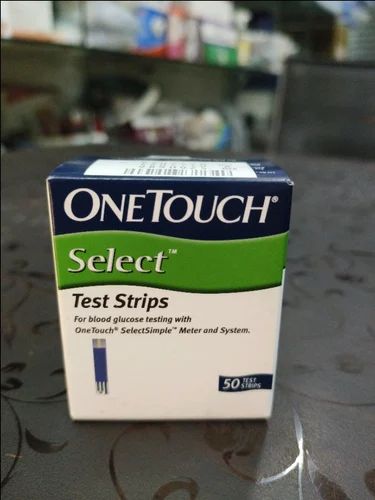 One Touch Select Test Strips For Blood Glucose Testing