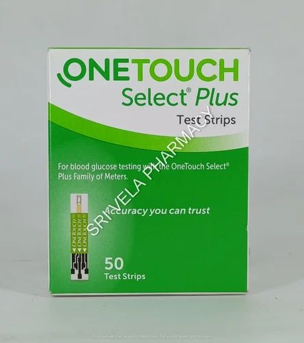 ONE TOUCH SELECT PLUS GLUCO STRIPS 50'S