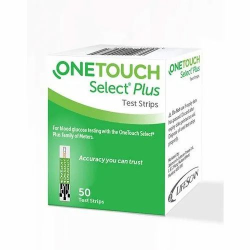 OneTouch Select Plus Blood Glucose Test Strips