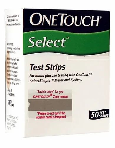 Onetouch Select Test Strips, 50 Count