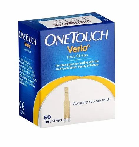 OneTouch Verio Flex Glucometer 50 Test strips