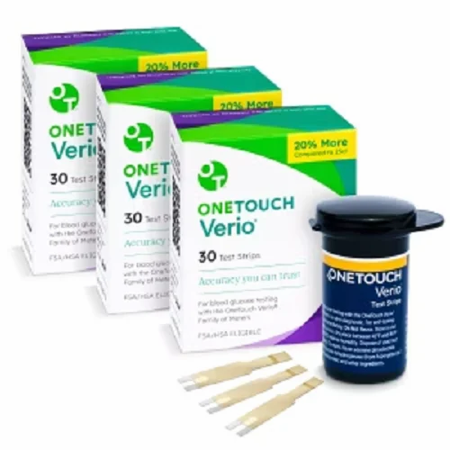 OneTouch Verio test strips - 90 Count