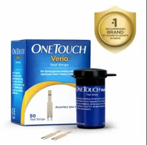 One Touch Verio Test Strips, 50 Count