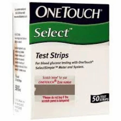Onetouch Select 50 Glucometer Strips