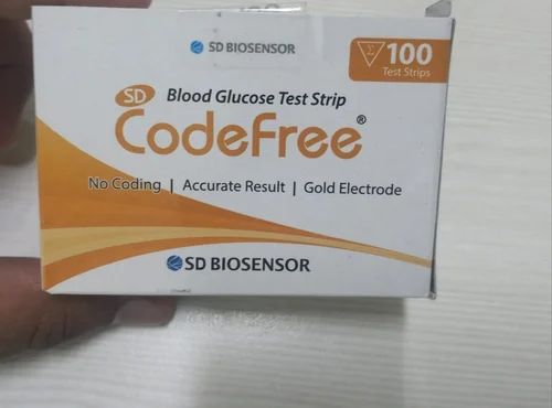 Sd Codefree Blood Glucose Test Strips 100