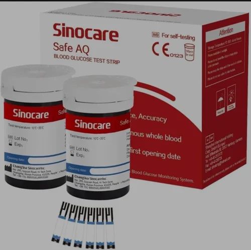Sinocare Safe Aq Blood Glucose Test Strips