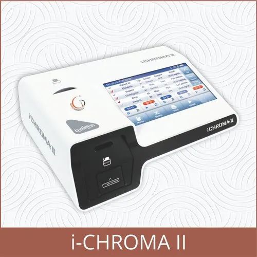 Boditech Semi Automatic I Chroma II Portable Immunoassay Analyzer, Single Test, Fluorescence Method