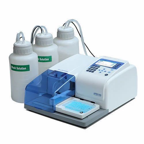 Table Top Automated Elisa Washer 8 Channel, 96, Model Name/number: Hils-apw100