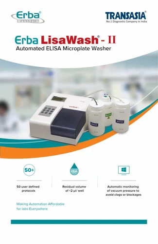 Erba Lisa Wash II Automated Microplate Washer