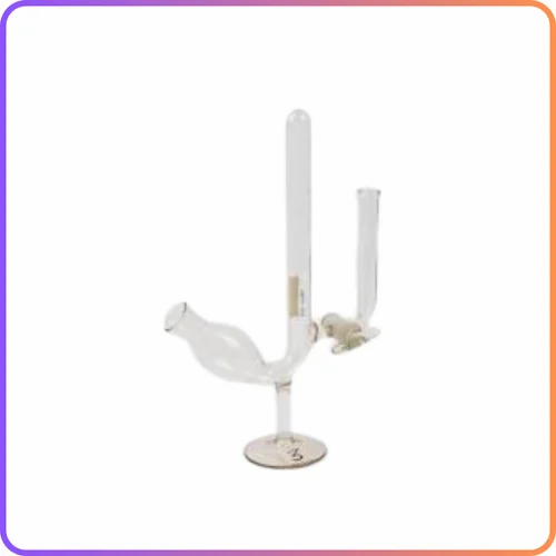 Glass Ureometer Doremus with stop cock for rapid determination in urine