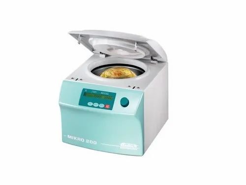 Hettich Centrifuge Machine, Capacity: 60ml, Size/Dimension: 275 X 344 X 260 mm