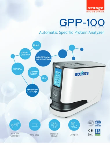 GPP-100 Automatic Specific Protein Analyzer, For Laboratory Use
