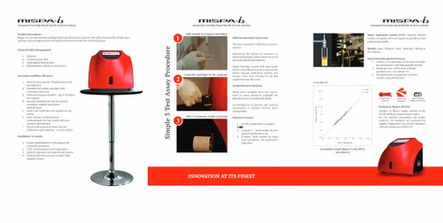 Mispa I3 Semi Automatic Protein Analyzer, For Laboratory Use