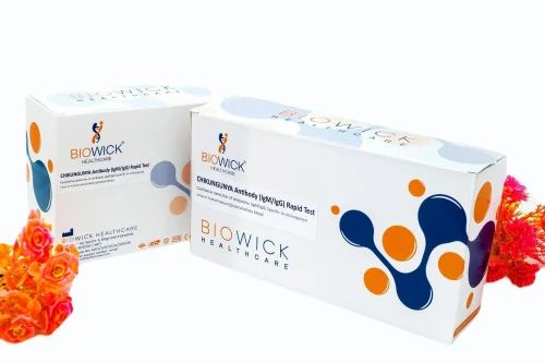 Chikungunya lgG/lgM Antibody test Kit, Number of Reactions(Preps)/Kit: 50