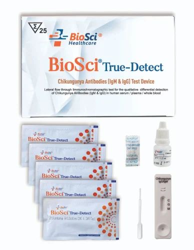 BioSci True-Detect Chikungunya Antibodies (IgM & IgG) Rapid Test