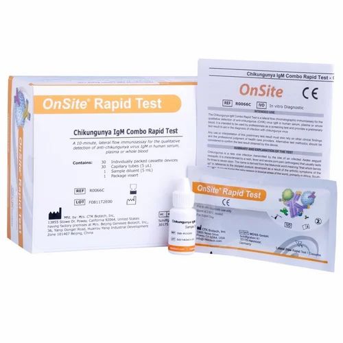 CTK Chikungunya IgM Combo Rapid 30 Test Pack