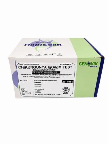 Rapiscan Chikungunya Igg/Igm Rapid Test, 25 Tests