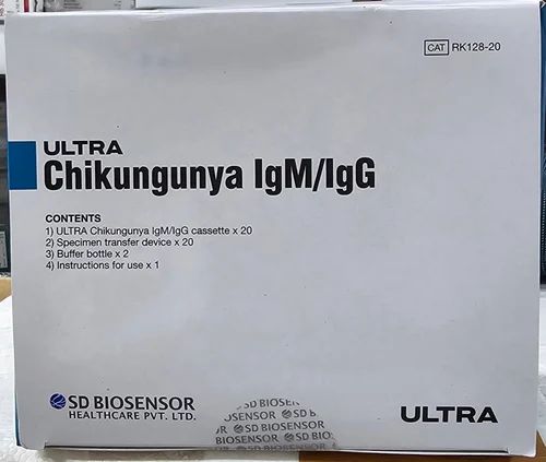 SD BIOSENSOR CHIKUNGUNYA RAPID TEST CARD, 20 Tests